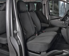 Autostoelhoezen op maat Tailor Made DV2 RENAULT TRAFIC III (2014→)