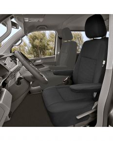 Autostoelhoes Tailor Made voor Volkswagen Transporter T6 2015-2024 (bestuurdersstoel)