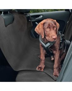 Achterbankhoes voor honden Alex XL, zwart (127 × 181 cm)