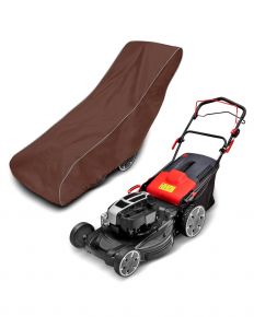 Beschermhoes voor grasmaaier Optimal Garage XL, bruin (135 x 100 x 60 cm)