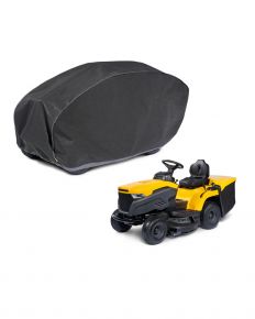 Beschermhoes voor gazontractor met opvangbak achteraan Optimal Garage XXL240, grafiet (225-235 x 83 x 77 cm)