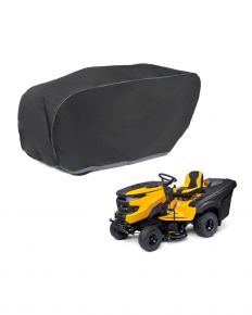 Beschermhoes voor gazontractor met opvangbak achteraan Optimal Garage XXL250, grafiet (245-260 x 110 x 74 cm)