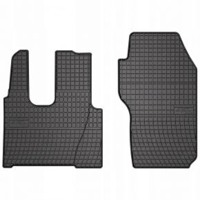 Rubber Automatten MERCEDES ACTROS MP4 (non pneumatic seat) 2012-up (2 stukken)