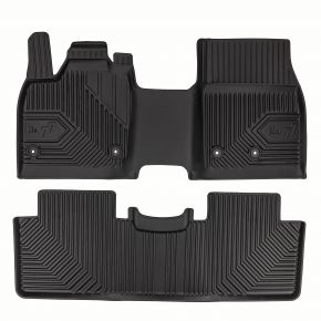 3D rubberen vloermatten No.77 voor Nissan Ariya vanaf 2022 (2 stukken)