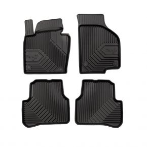 3D rubberen vloermatten No.77 voor VOLKSWAGEN PASSAT CC 2008-2011 (4 stukken)