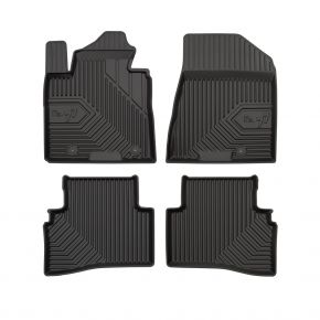 3D rubberen vloermatten No.77 voor HYUNDAI TUCSON III (zonder spanband achter de bestuurdersstoel) 2015-2020 (4 stukken)