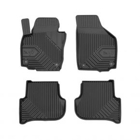 3D rubberen vloermatten No.77 voor SKODA YETI 2009-2017 (4 stukken)