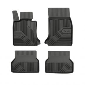 3D rubberen vloermatten No.77 voor BMW BMW 5 E61 2003-2010 (4 stukken)