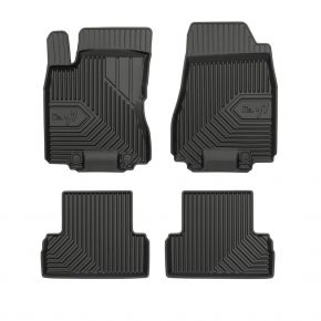 3D rubberen vloermatten No.77 voor NISSAN X-TRAIL II T31 2008-2013 (4 stukken)