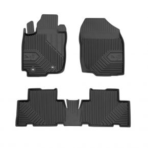 3D rubberen vloermatten No.77 voor TOYOTA RAV4 III 2005-2012 (3 stukken)