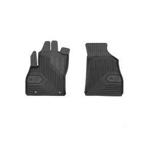 3D rubberen vloermatten No.77 voor Fiat Fiorino III van 2007-2016 (2 stukken)