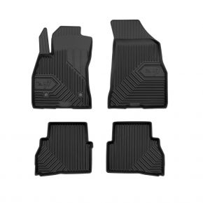 3D rubberen vloermatten No.77 voor FIAT DOBLO II Cargo Kombi Maxi 2010-up (3 stukken)