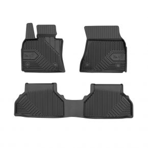 3D rubberen vloermatten No.77 voor BMW BMW X6 E71 2007-2014 (3 stukken)