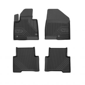 3D rubberen vloermatten No.77 voor HYUNDAI SANTA FE III 2012-2018 (4 stukken)