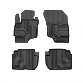 3D rubberen vloermatten No.77 voor MITSUBISHI OUTLANDER PHEV 2014-up (4 stukken)