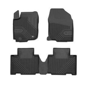 3D rubberen vloermatten No.77 voor TOYOTA RAV4 IV (past niet op hybride) 2013-2019 (4 stukken)