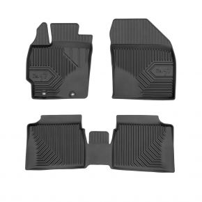 3D rubberen vloermatten No.77 voor TOYOTA PRIUS III Hatchback 2010-2015 (3 stukken)