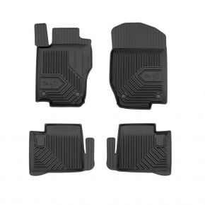 3D rubberen vloermatten No.77 voor MERCEDES ML II W164 2005-2011 (4 stukken)