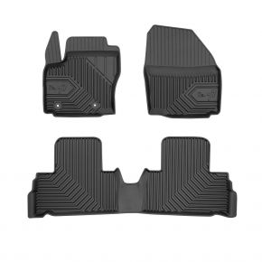 3D rubberen vloermatten No.77 voor FORD S-MAX 2006-2014 (3 stukken)