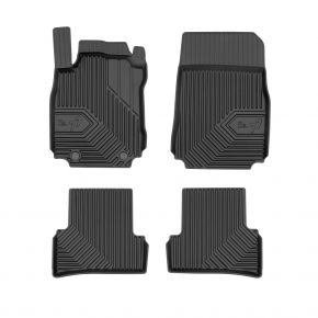 3D rubberen vloermatten No.77 voor RENAULT MODUS 2004-2012 (4 stukken)