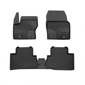 3D rubberen vloermatten No.77 voor FORD GRAND C-MAX II 2010-2019 (3 stukken)