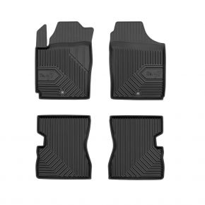 3D rubberen vloermatten No.77 voor KIA PICANTO I 2003-2011 (4 stukken)