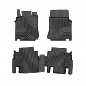 3D rubberen vloermatten No.77 voor Mercedes Vaneo W414 combivan 2001-2005 (3 stukken)