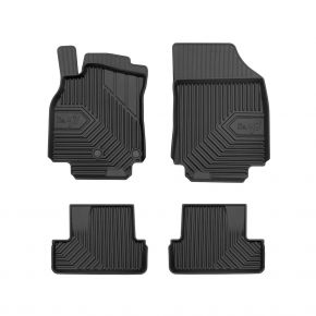 3D rubberen vloermatten No.77 voor RENAULT MEGANE III Sport Coupe 2008-2011 (4 stukken)