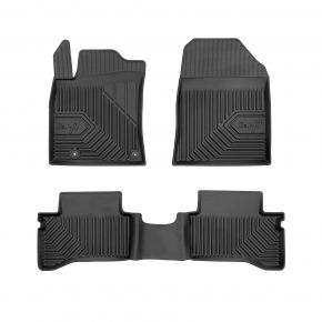 3D rubberen vloermatten No.77 voor Kia XCeed PHEV crossover vanaf 2019 (3 stukken)
