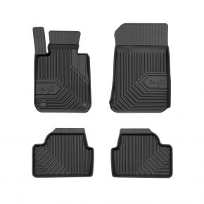 3D rubberen vloermatten No.77 voor BMW BMW 1 E87 hatchback 2004-2013 (4 stukken)