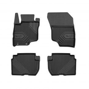 3D rubberen vloermatten No.77 voor Mitsubishi Eclipse Cross PHEV vanaf 2018 (4 stukken)