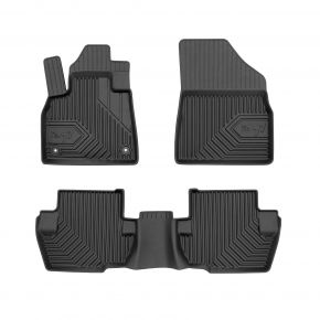 3D rubberen vloermatten No.77 voor DS 5 hatchback 2011-2015 (3 stukken)
