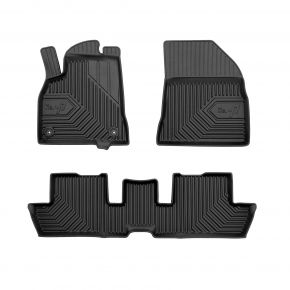 3D rubberen vloermatten No.77 voor Peugeot 3008 I crossover 2009-2016 (3 stukken)