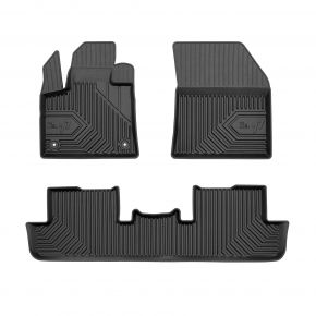 3D rubberen vloermatten No.77 voor Peugeot 3008 II 2016-2024 (4 stukken)