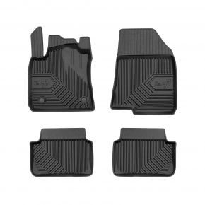 3D rubberen vloermatten No.77 voor Dacia Logan III sedan vanaf 2020 (4 stukken)