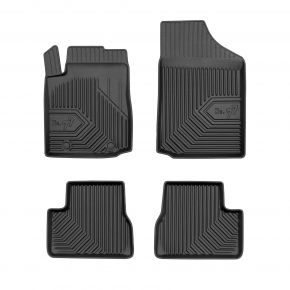 3D rubberen vloermatten No.77 voor Citroen C3 I hatchback 2002-2009 (4 stukken)