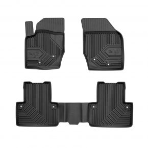3D rubberen vloermatten No.77 voor Volvo XC90 I 2002-2016 (3 stukken)