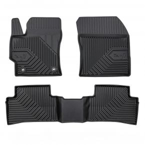 3D rubberen vloermatten No.77 voor Toyota Corolla XII hatchback, hybrid vanaf 2018 (3 stukken)