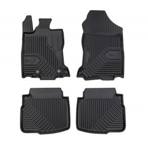3D rubberen vloermatten No.77 voor Subaru Outback VI crossover vanaf 2020 (4 stukken)