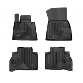 3D rubberen vloermatten No.77 voor BMW X7 G07 7 zitplaatsen, 1e en 2e zitrij vanaf 2018 (3 stukken)