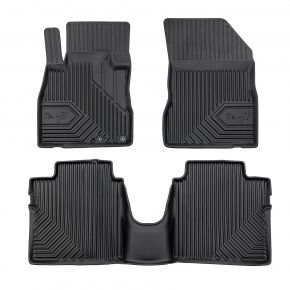 3D rubberen vloermatten No.77 voor Nissan Note II hatchback, voor facelift 2012-2017 (3 stukken)