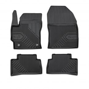 3D rubberen vloermatten No.77 voor Toyota Corolla Cross FWD vanaf 2022 (3 stukken)