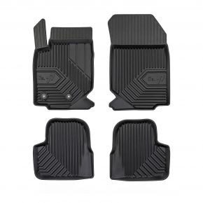 3D rubberen vloermatten No.77 voor Jeep Avenger crossover, behalve hybrid vanaf 2023 (3 stukken)