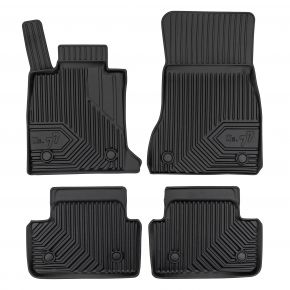 3D rubberen vloermatten No.77 voor BMW 5 G60 sedan vanaf 2023 (4 stukken)
