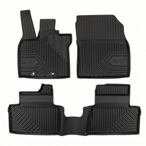 3D rubberen vloermatten No.77 voor Lexus LBX crossover vanaf 2023 (3 stukken)