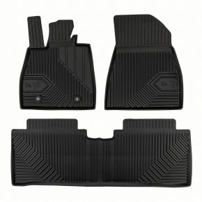3D rubberen vloermatten No.77 voor BYD Seal sedan vanaf 2022 (3 stukken)