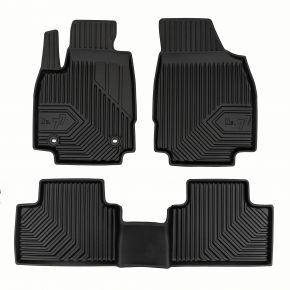 3D rubberen vloermatten No.77 voor MG 3 III hatchback vanaf 2024 (3 stukken)