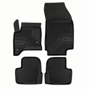 3D rubberen vloermatten No.77 voor Fiat 600 crossover vanaf 2023 (4 stukken)
