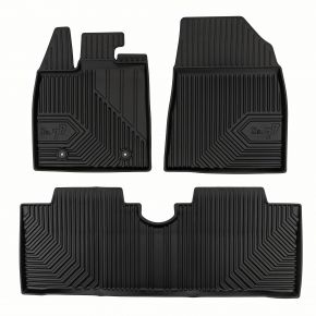 3D rubberen vloermatten No.77 voor BYD Dolphin hatchback vanaf 2021 (3 stukken)