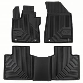 3D rubberen vloermatten No.77 voor MG HS II PHEV vanaf 2024 (3 stukken)